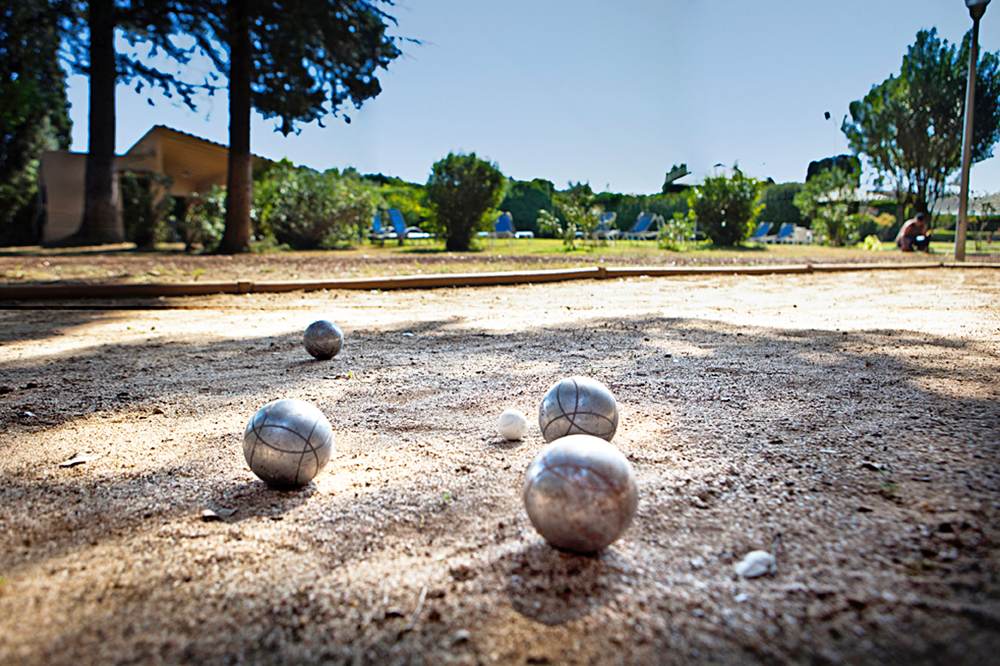 Pista de petanca